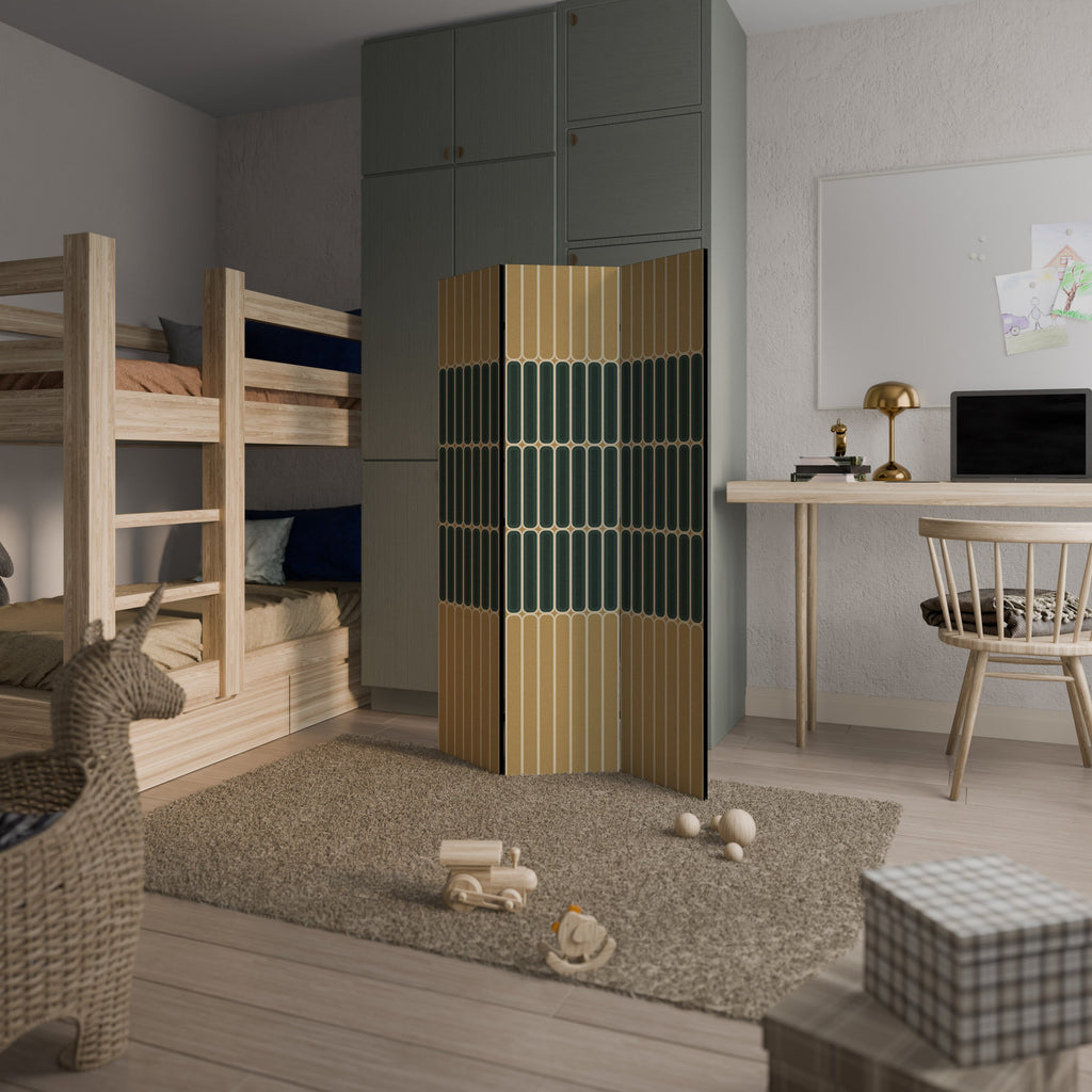 ILUSION GATE Séparateur de pièce décoratif à 3 panneaux