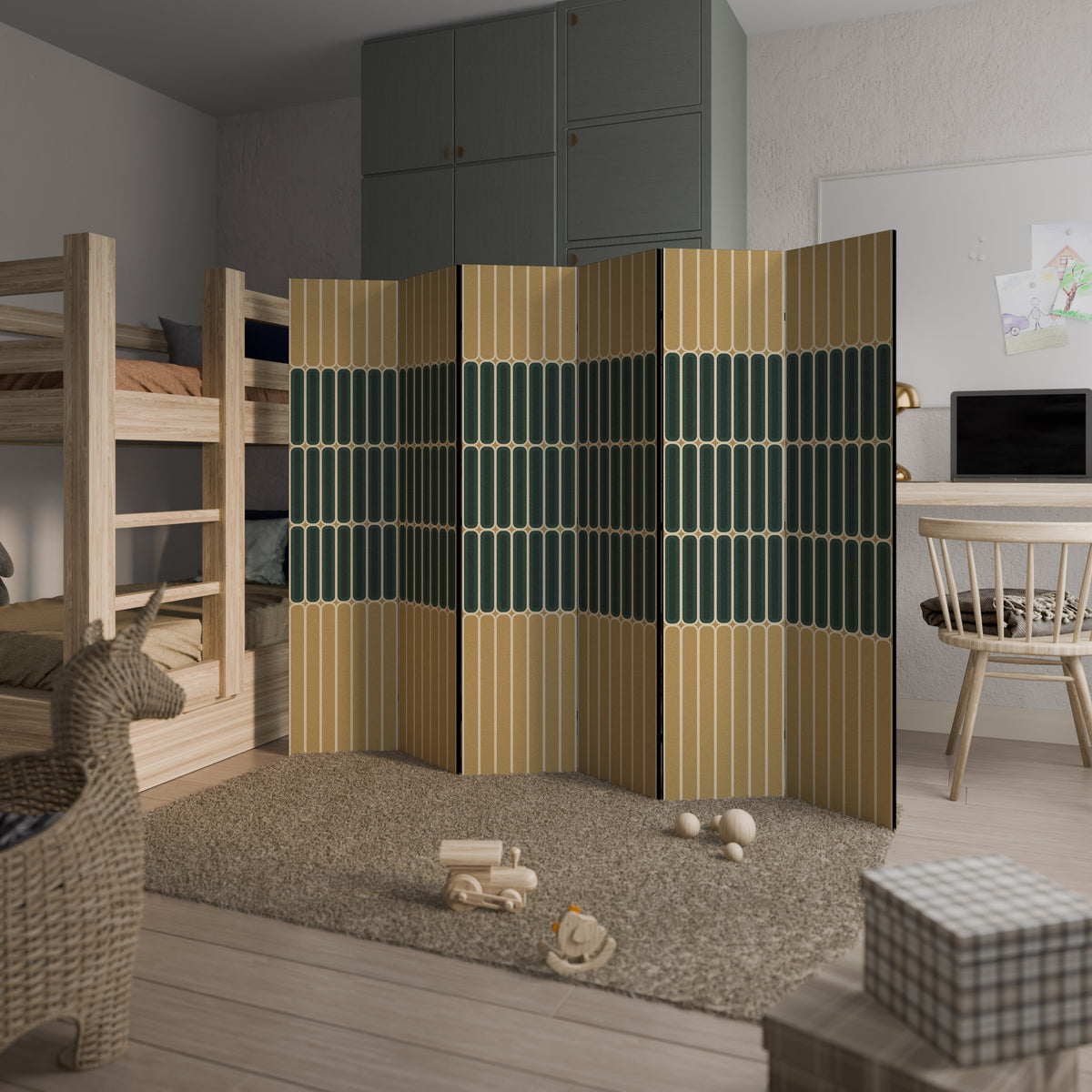 ILUSION GATE 6-Panel Room Divider