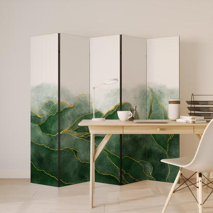 EXPENSIVE NATURE 5-Panel Room Divider