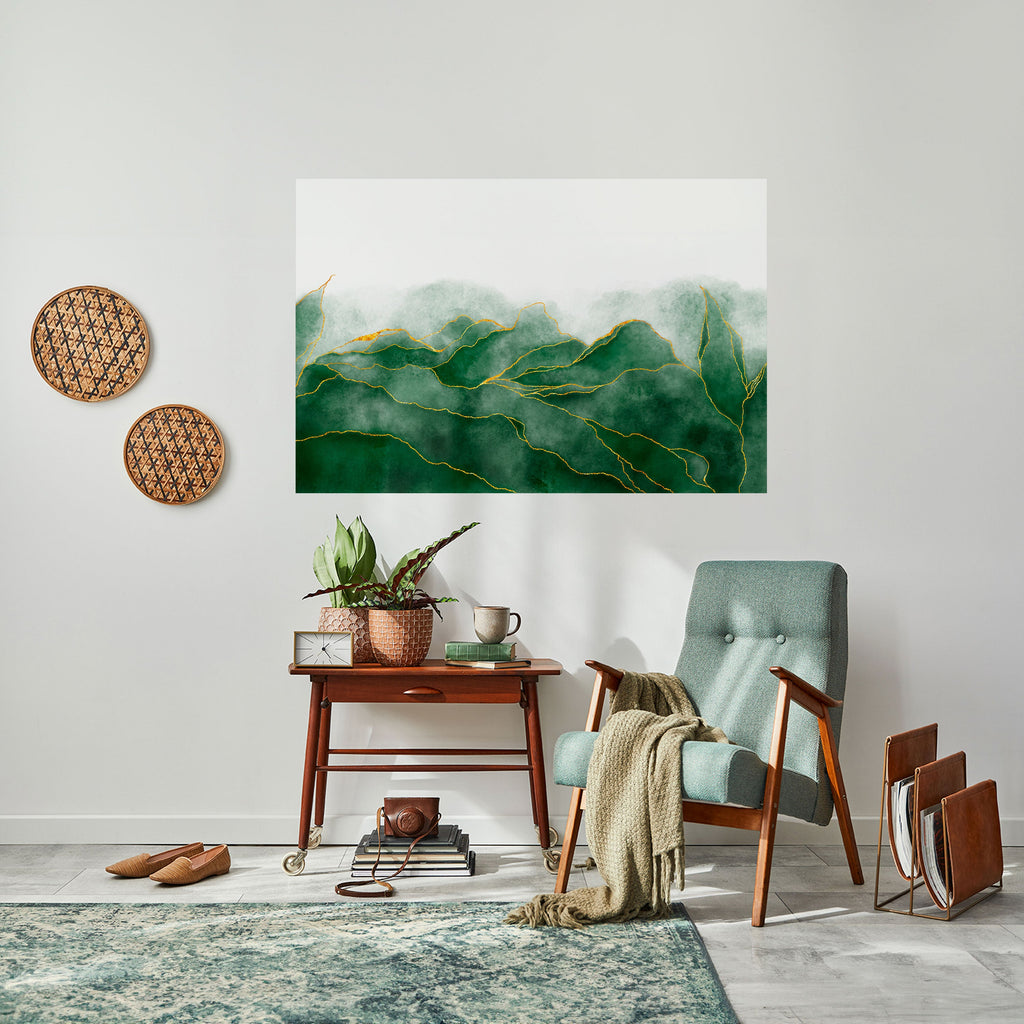 Affiche horizontale autocollante « Nature chère »