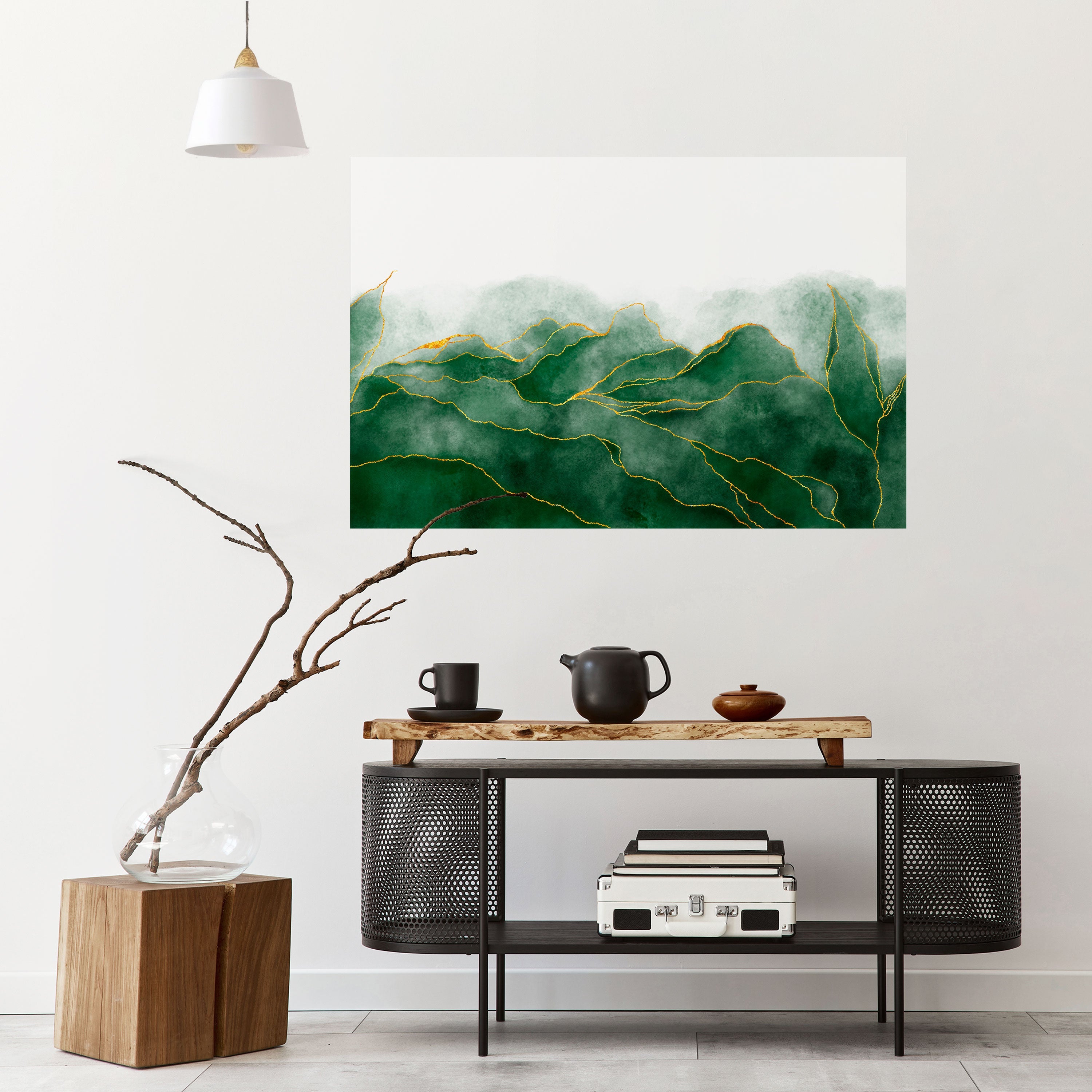 Affiche horizontale autocollante « Nature chère »