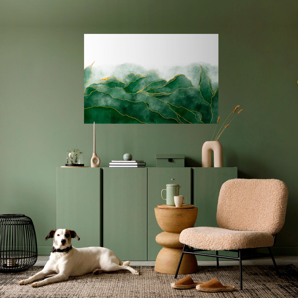 Affiche horizontale autocollante « Nature chère »