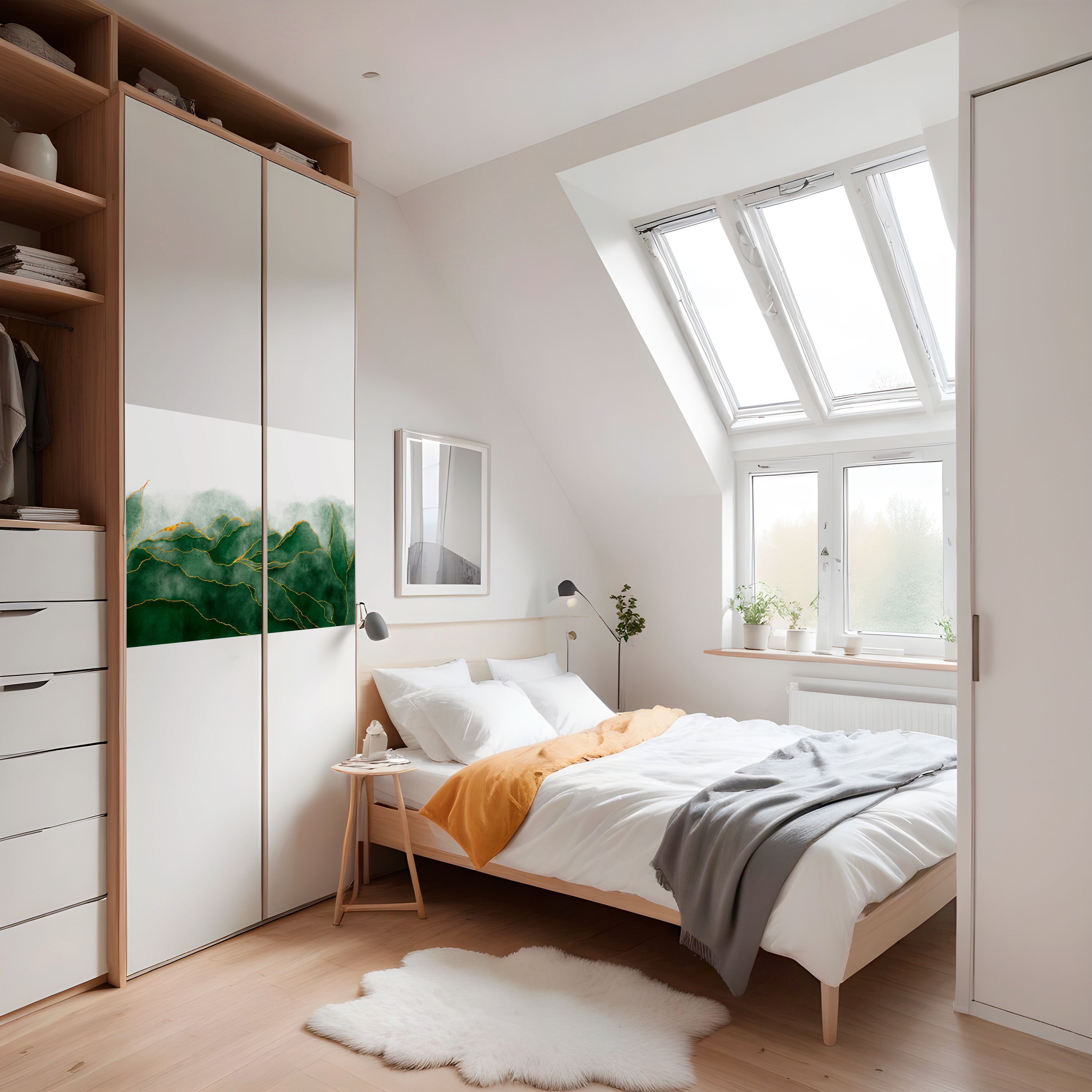 Affiche horizontale autocollante « Nature chère »