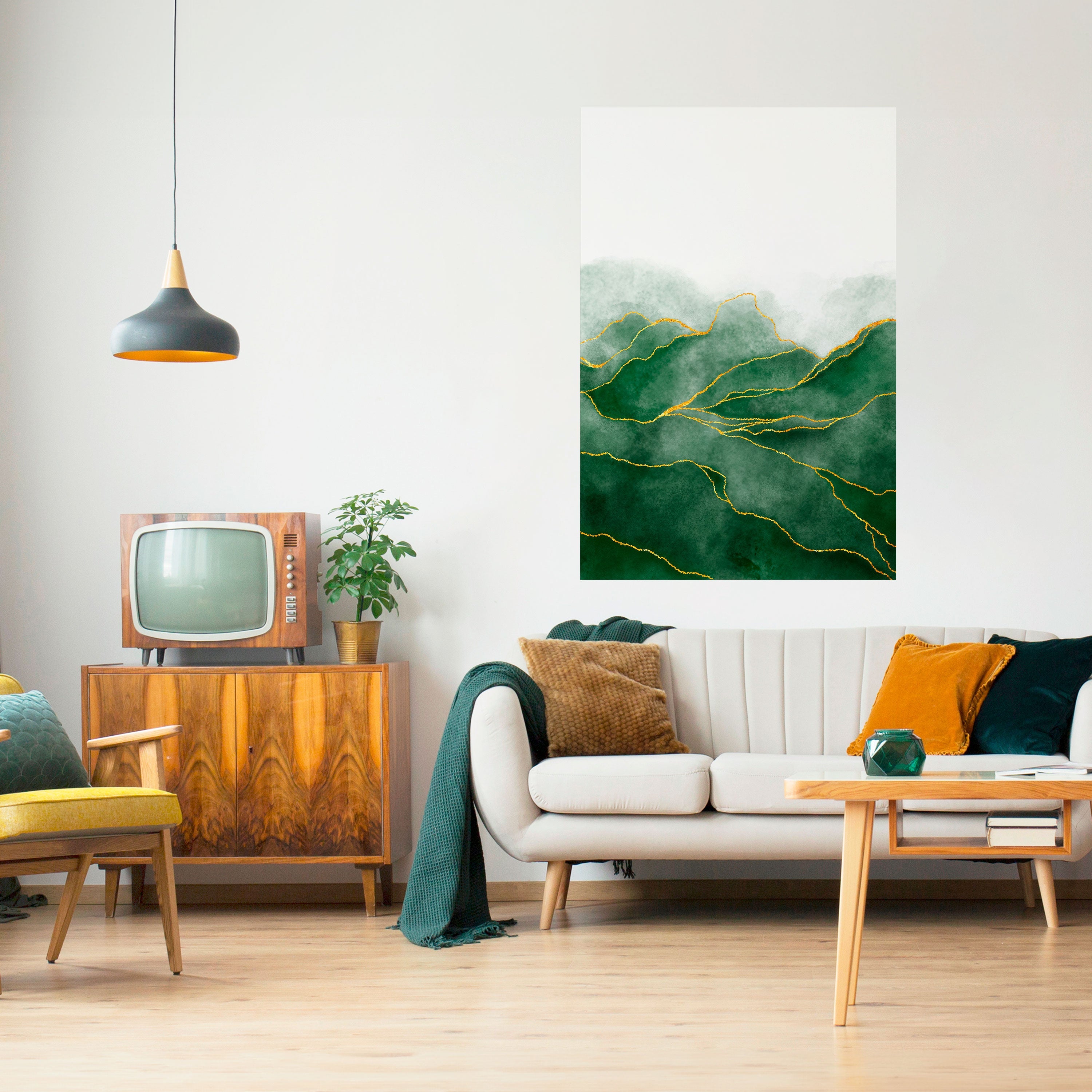 Affiche verticale autocollante « Nature chère »