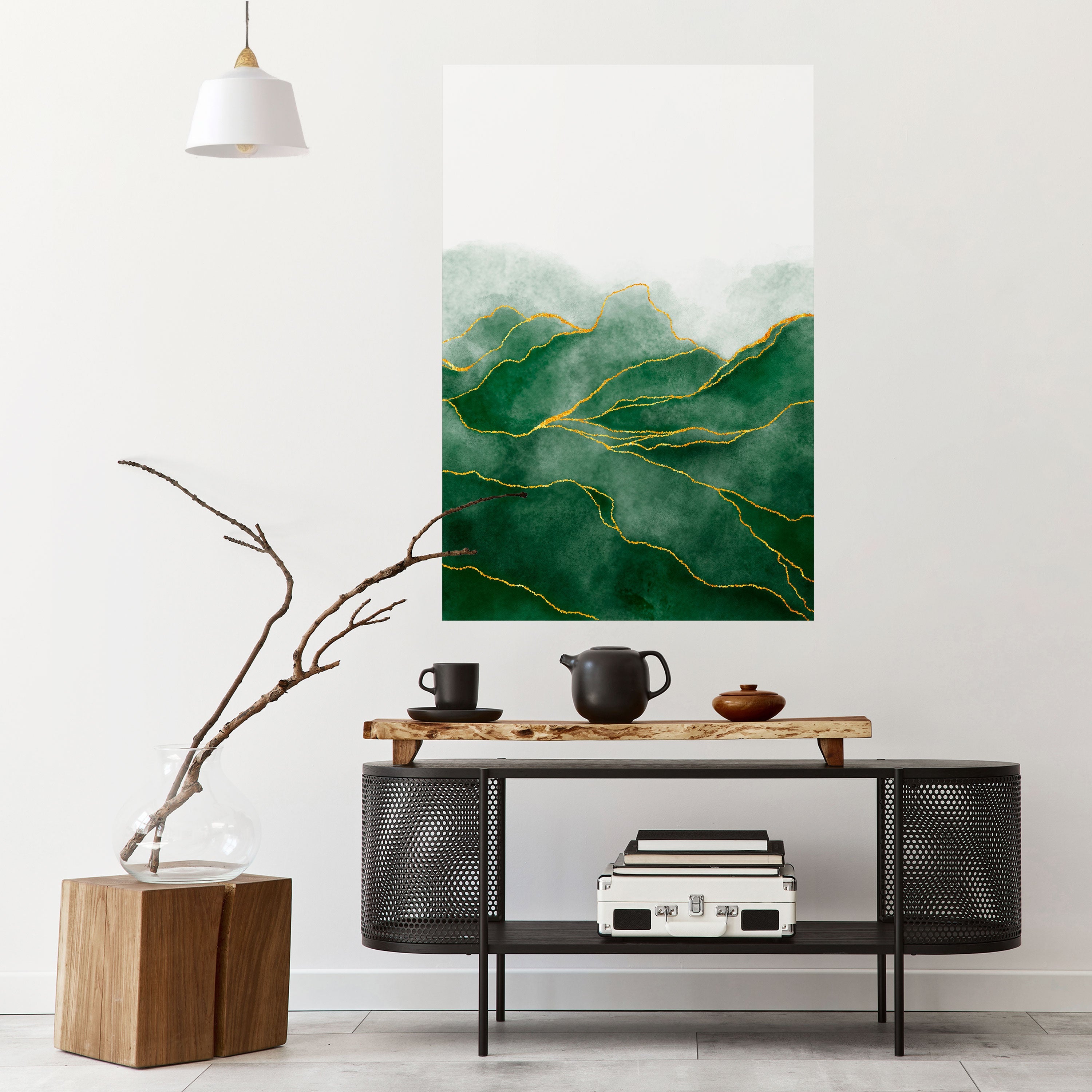 Affiche verticale autocollante « Nature chère »