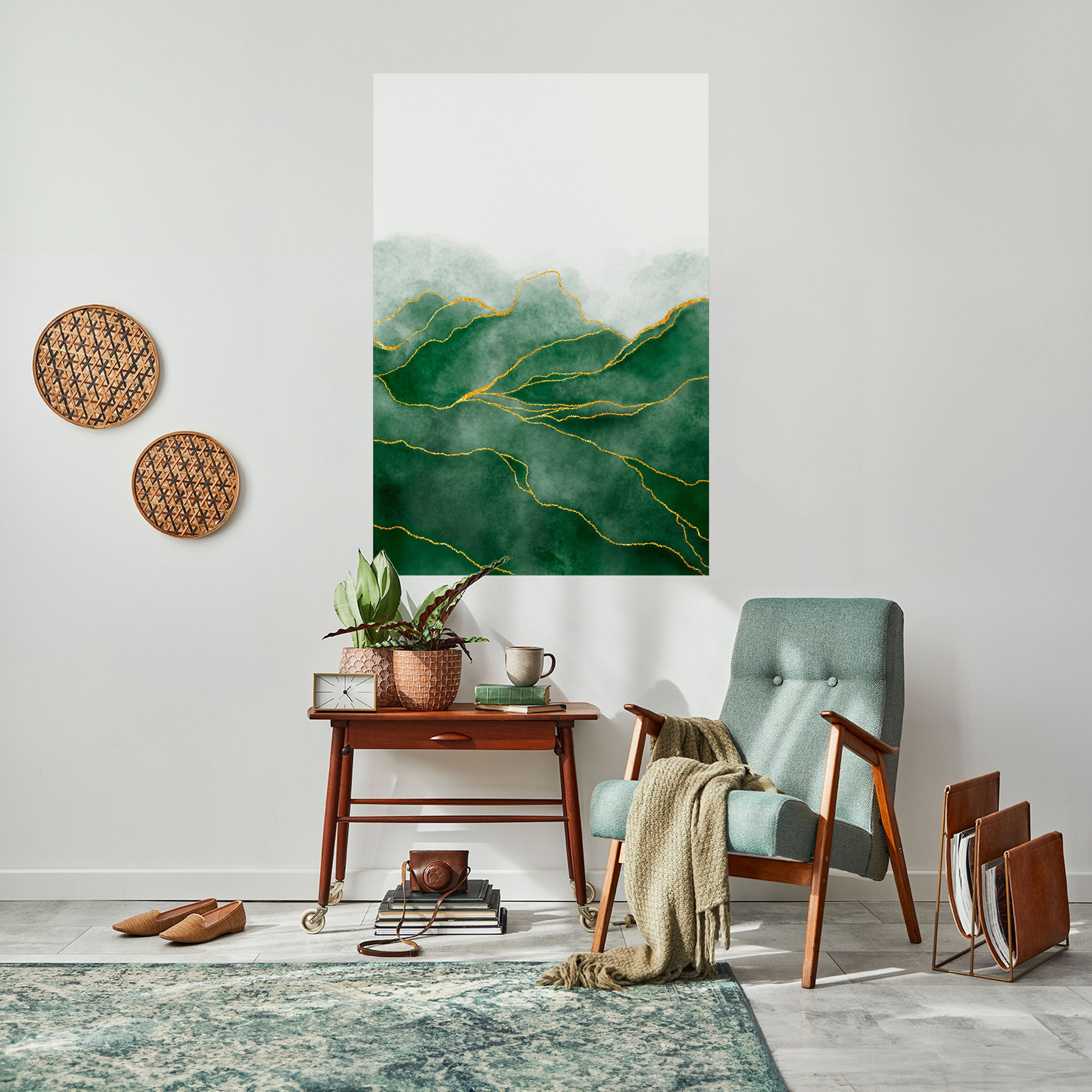 Affiche verticale autocollante « Nature chère »