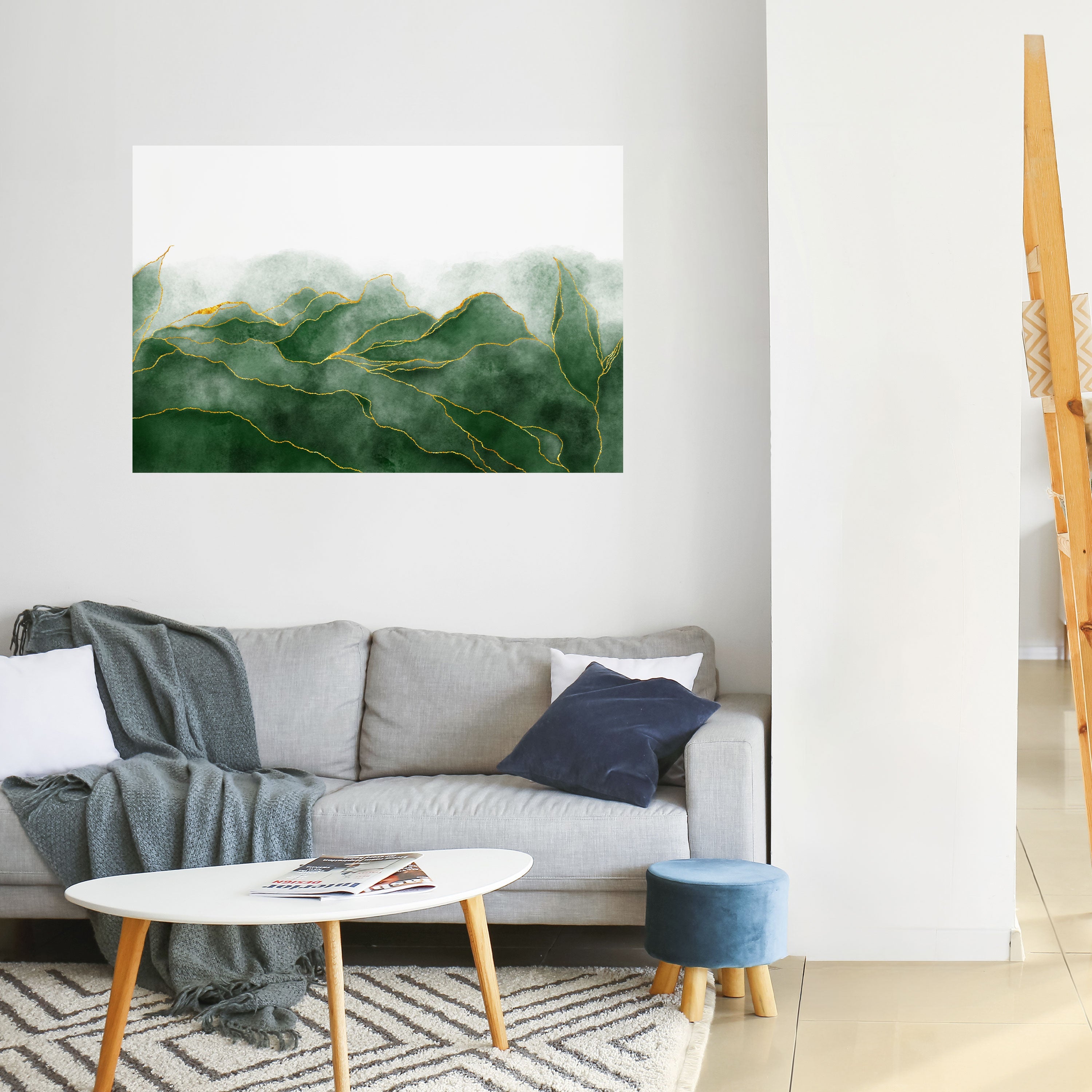 Affiche horizontale autocollante « Nature chère »