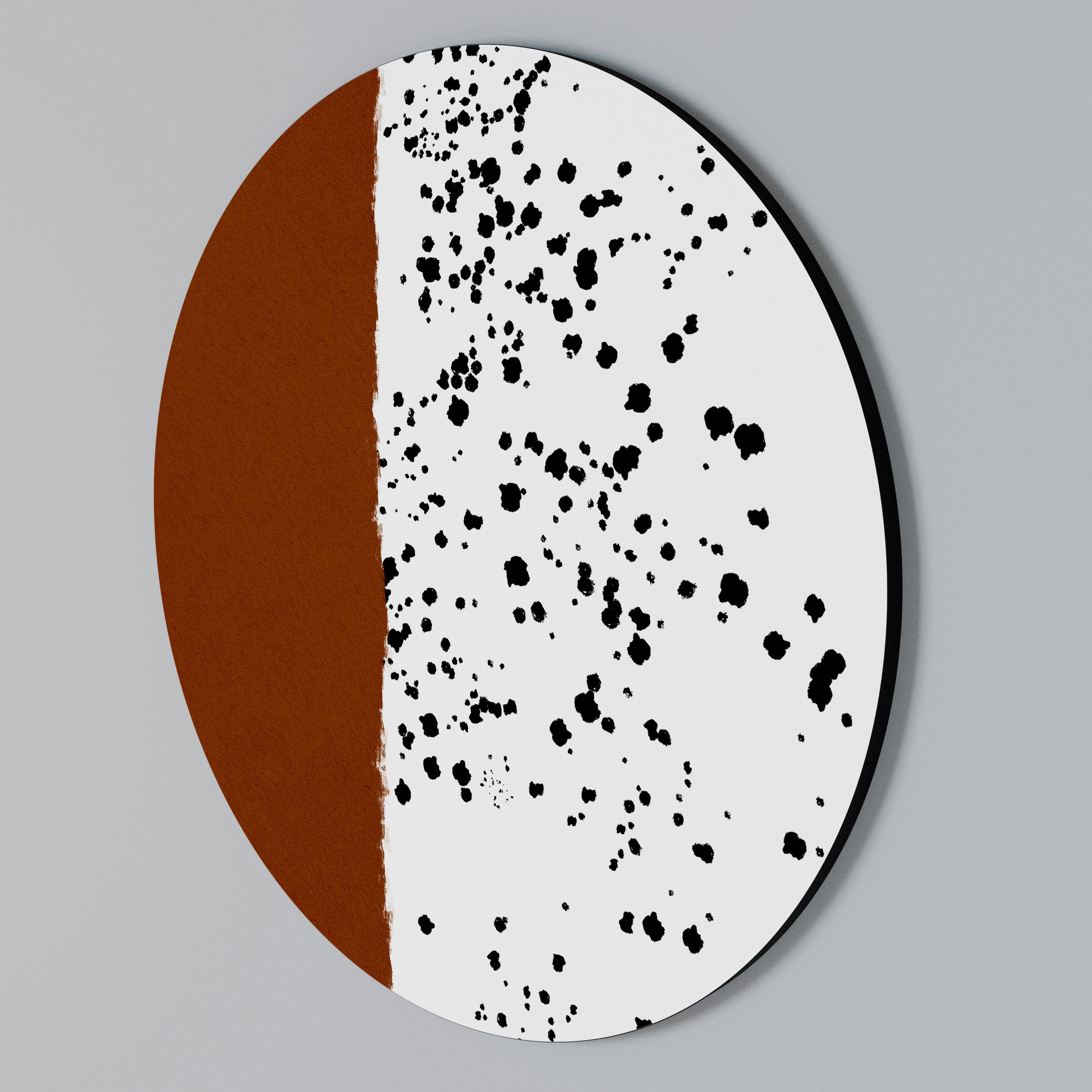 EXTRAORDINARY DUALISM Round Wall Art