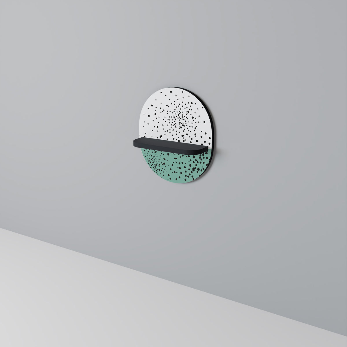 DOTTED DELIGHTS Art Shelf