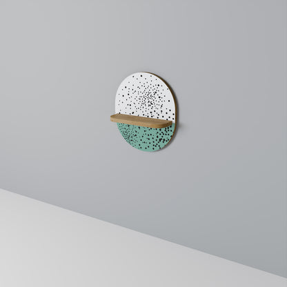 DOTTED DELIGHTS Art Shelf