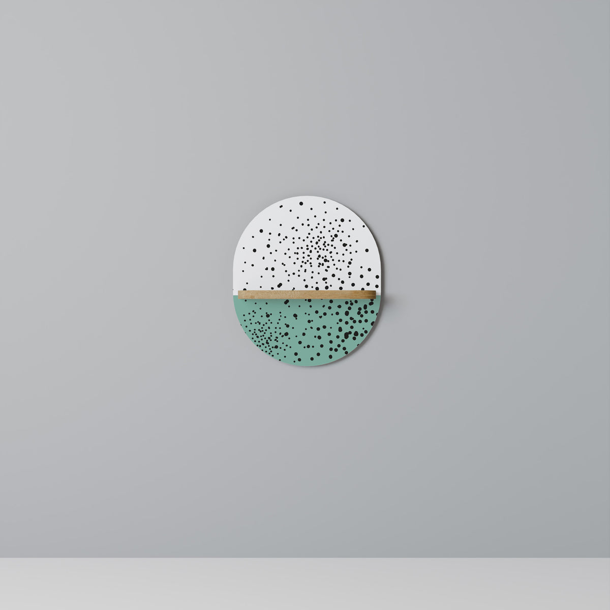 DOTTED DELIGHTS Art Shelf