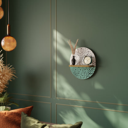DOTTED DELIGHTS Art Shelf