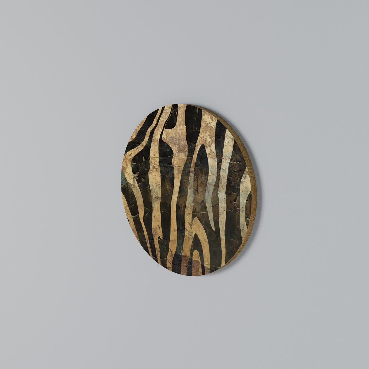 RUSTIC DANCE Round Wall Art
