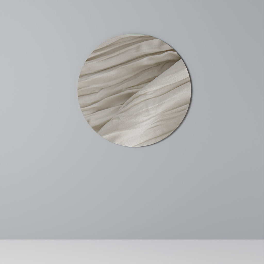Art mural rond SERENE FOLDS