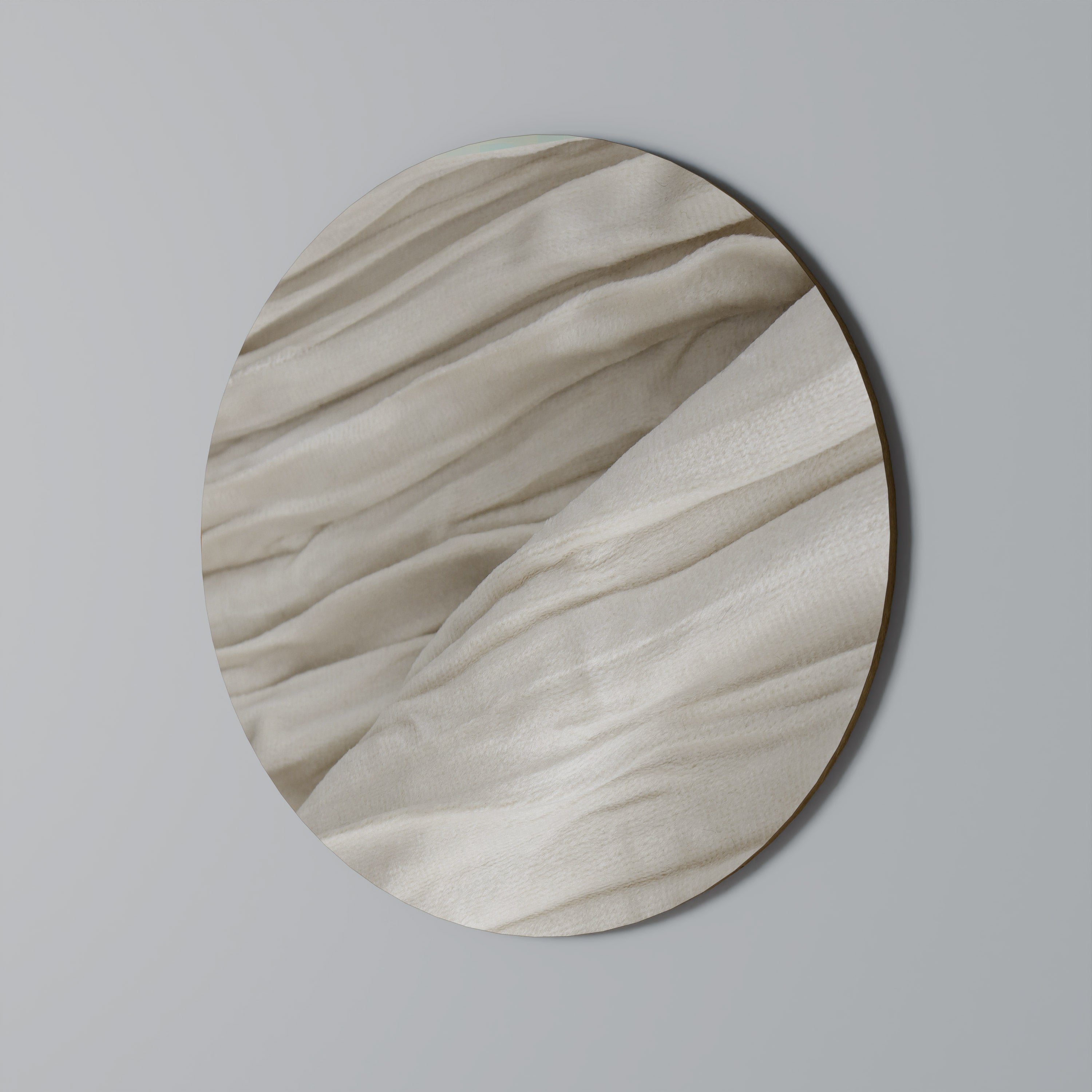 Art mural rond SERENE FOLDS