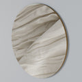 SERENE FOLDS Round Wall Art