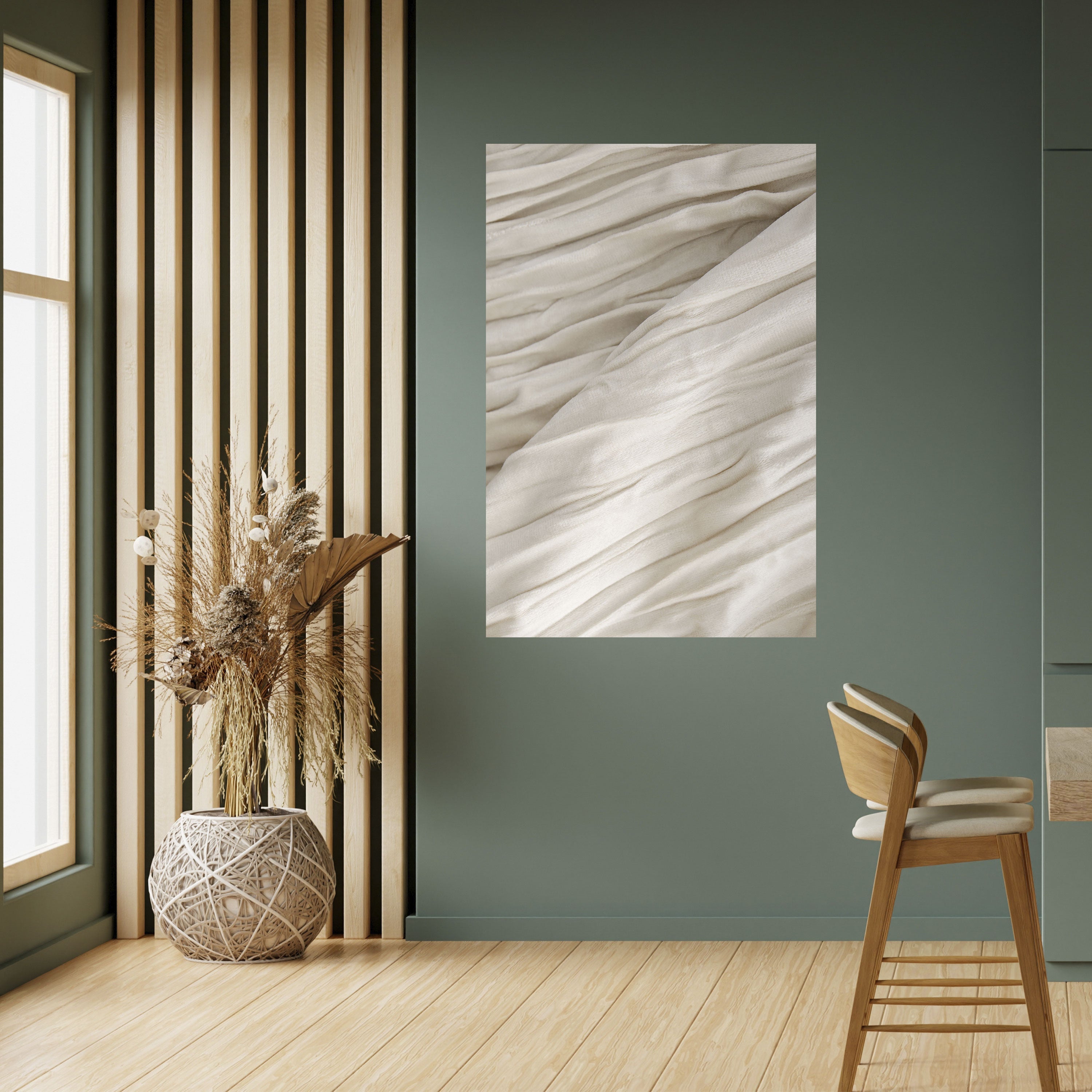 Affiche verticale autocollante SERENE FOLDS