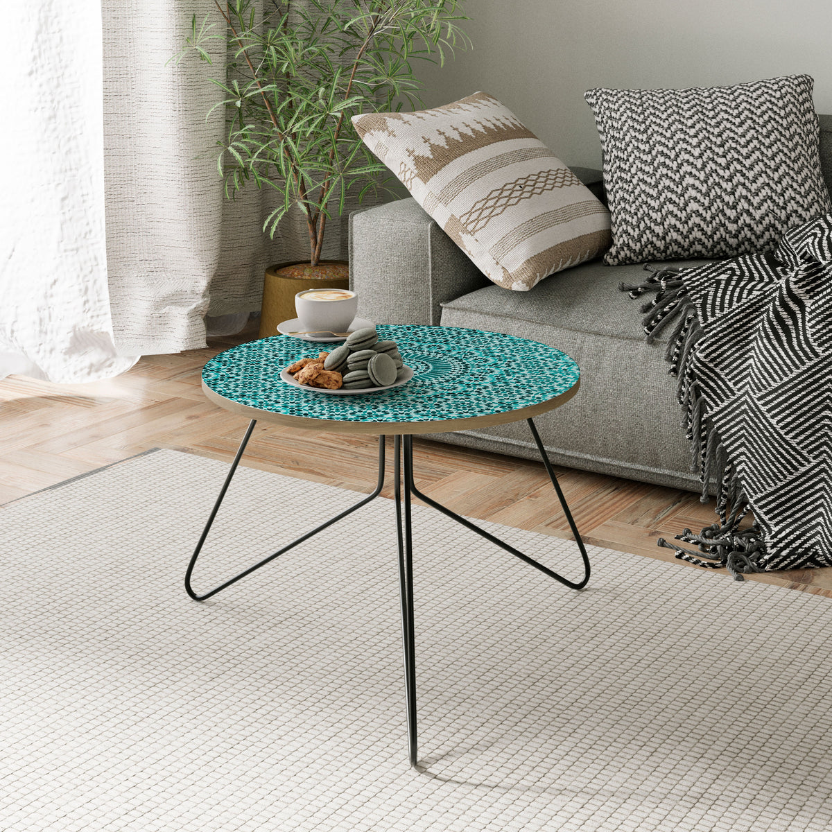 MOROCCAN TURQUOISE Coffee Table