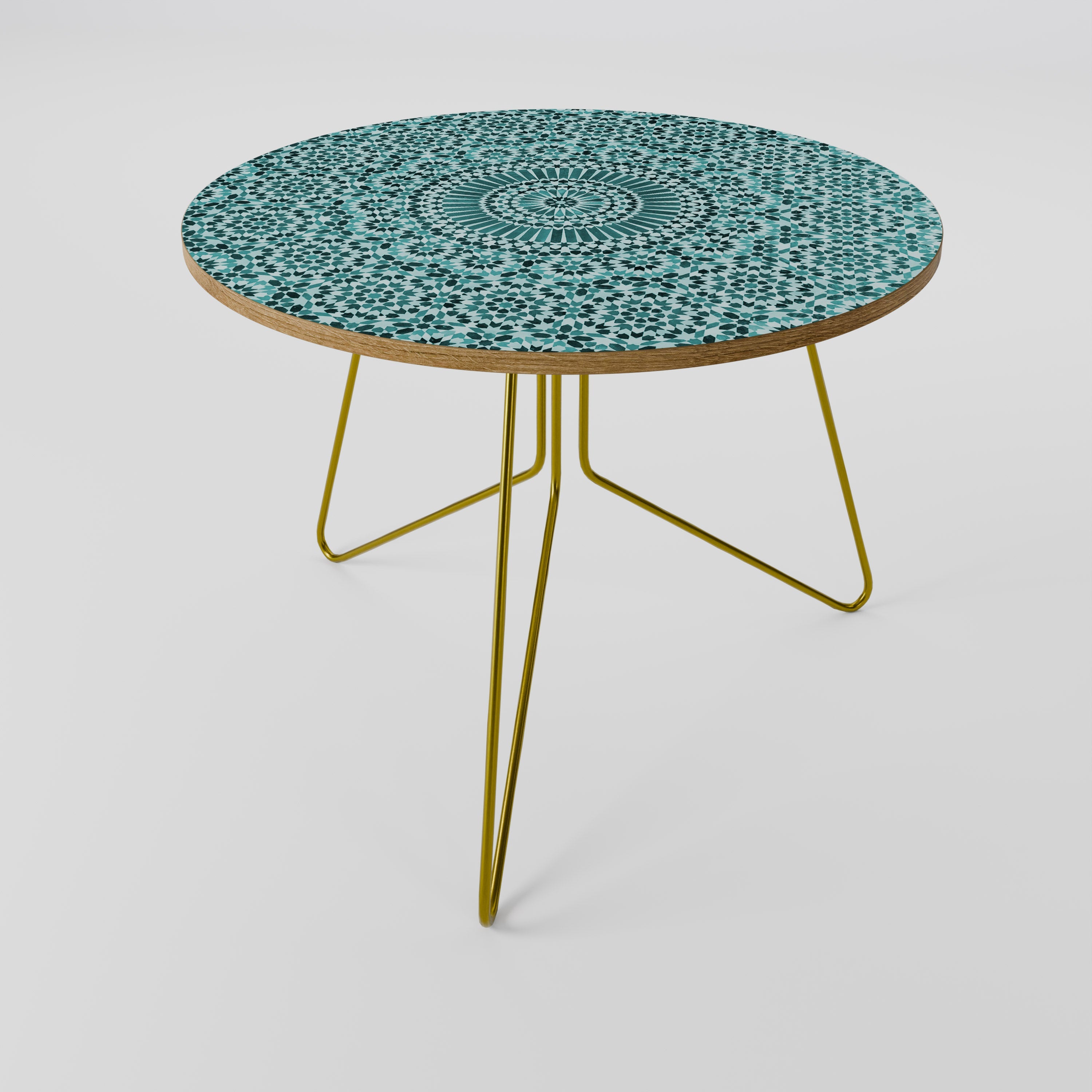 Table basse TURQUOISE MAROCAINE 69