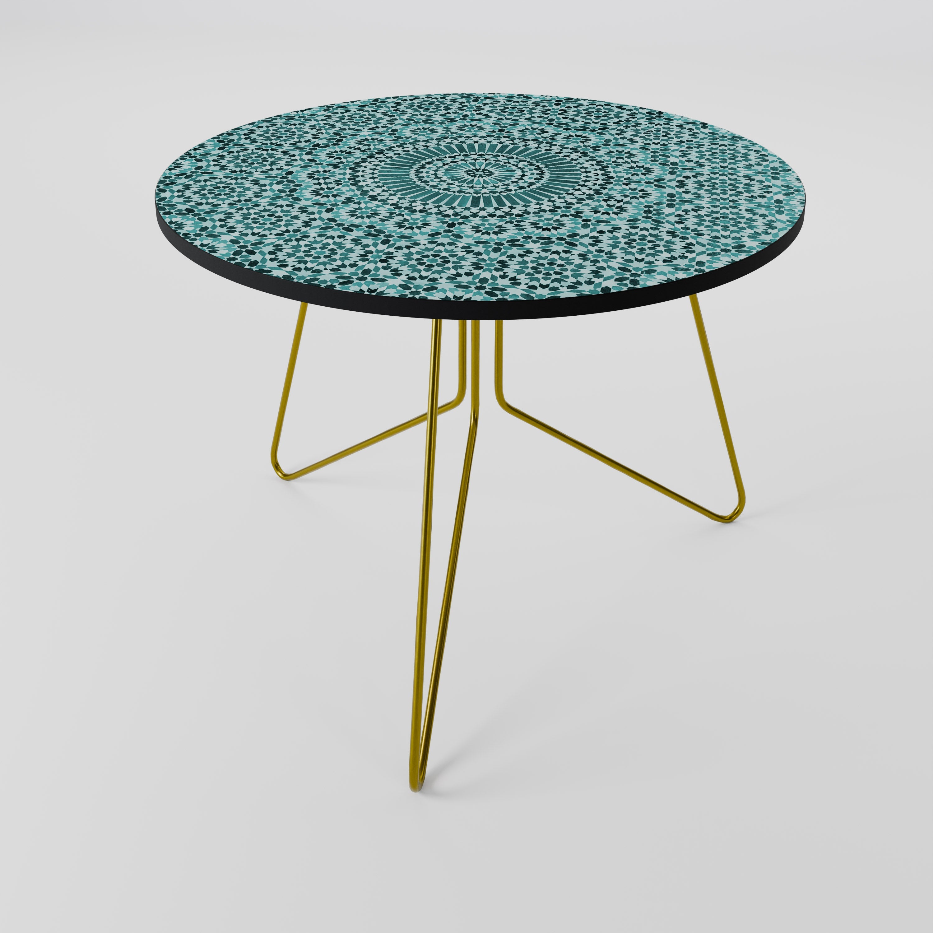 Table basse TURQUOISE MAROCAINE 69