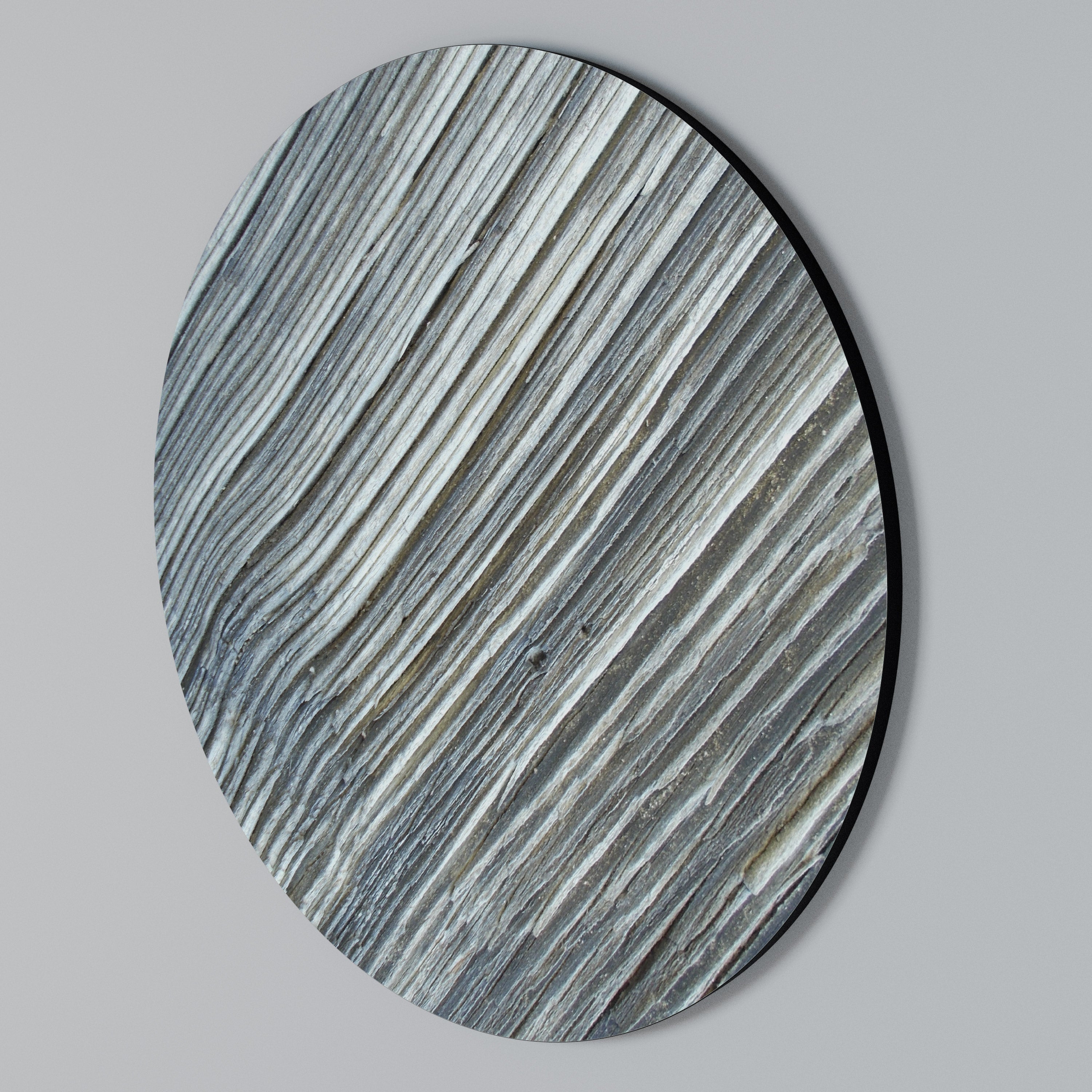 NATURE’S RIBBON RELIC Round Wall Art