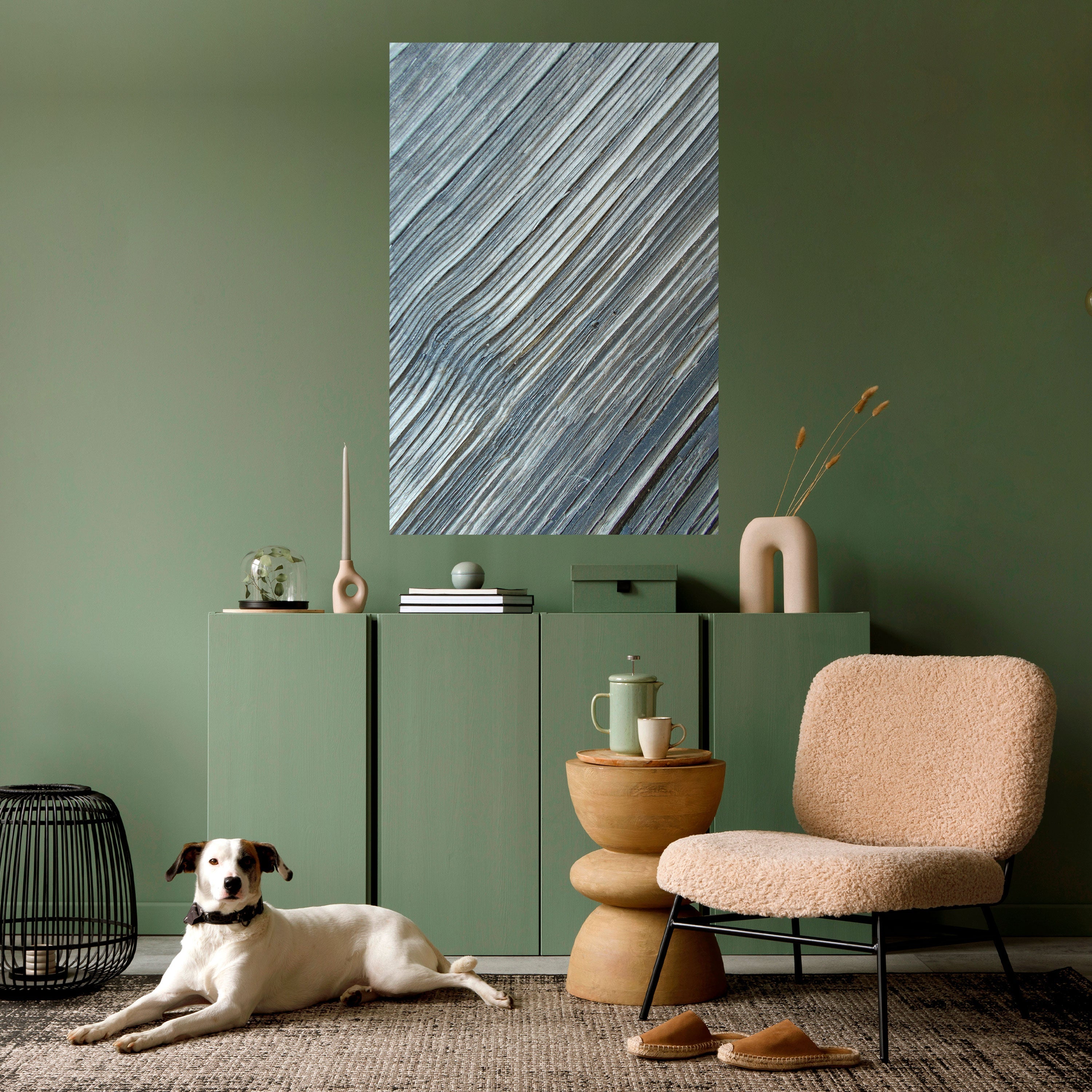 Affiche verticale autocollante RELIQUE DU RUBAN DE LA NATURE