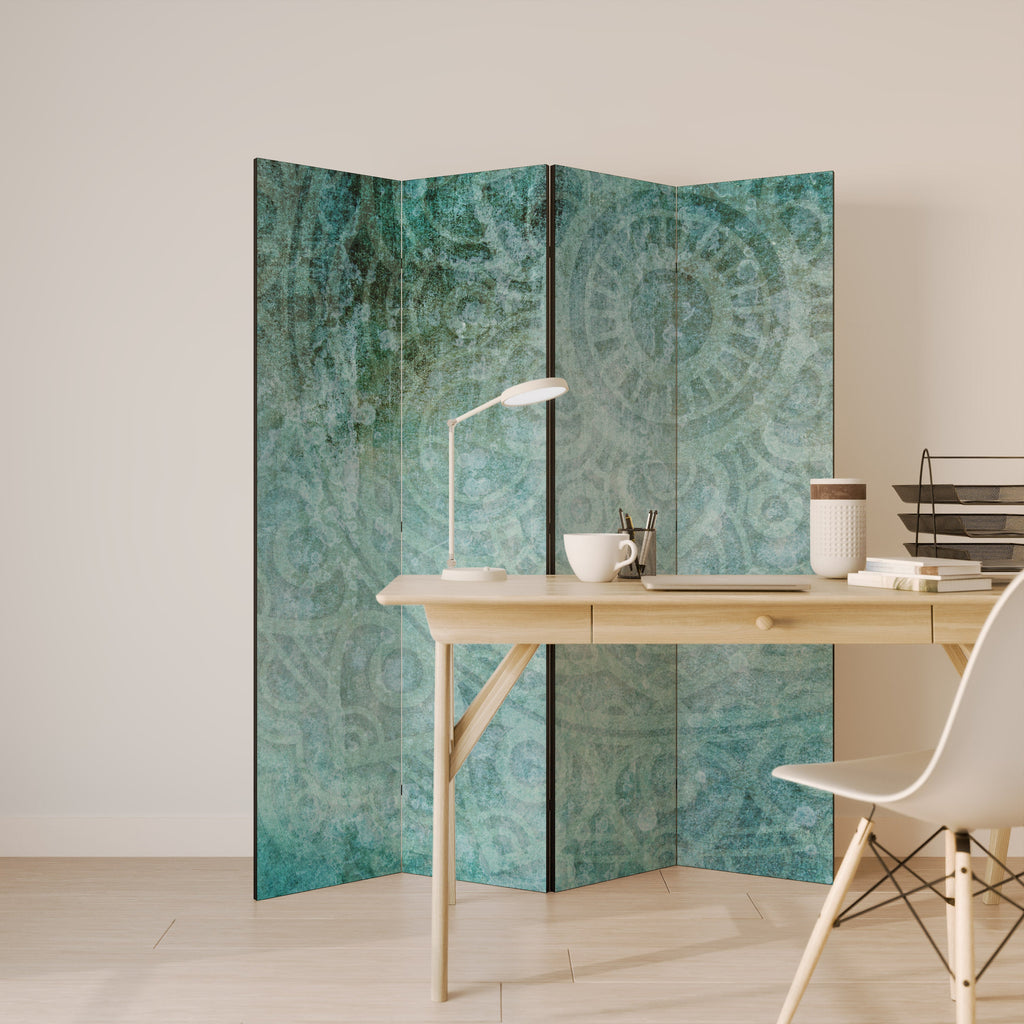 Paravent décoratif à 4 panneaux TEXTURAL TIDE INTEMPOREL