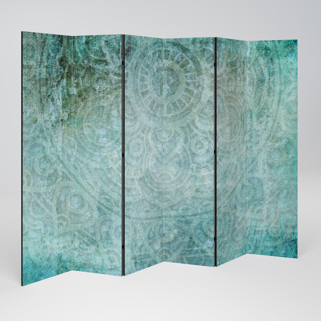 TIMELESS TEXTURAL TIDE 6-Panel Room Divider