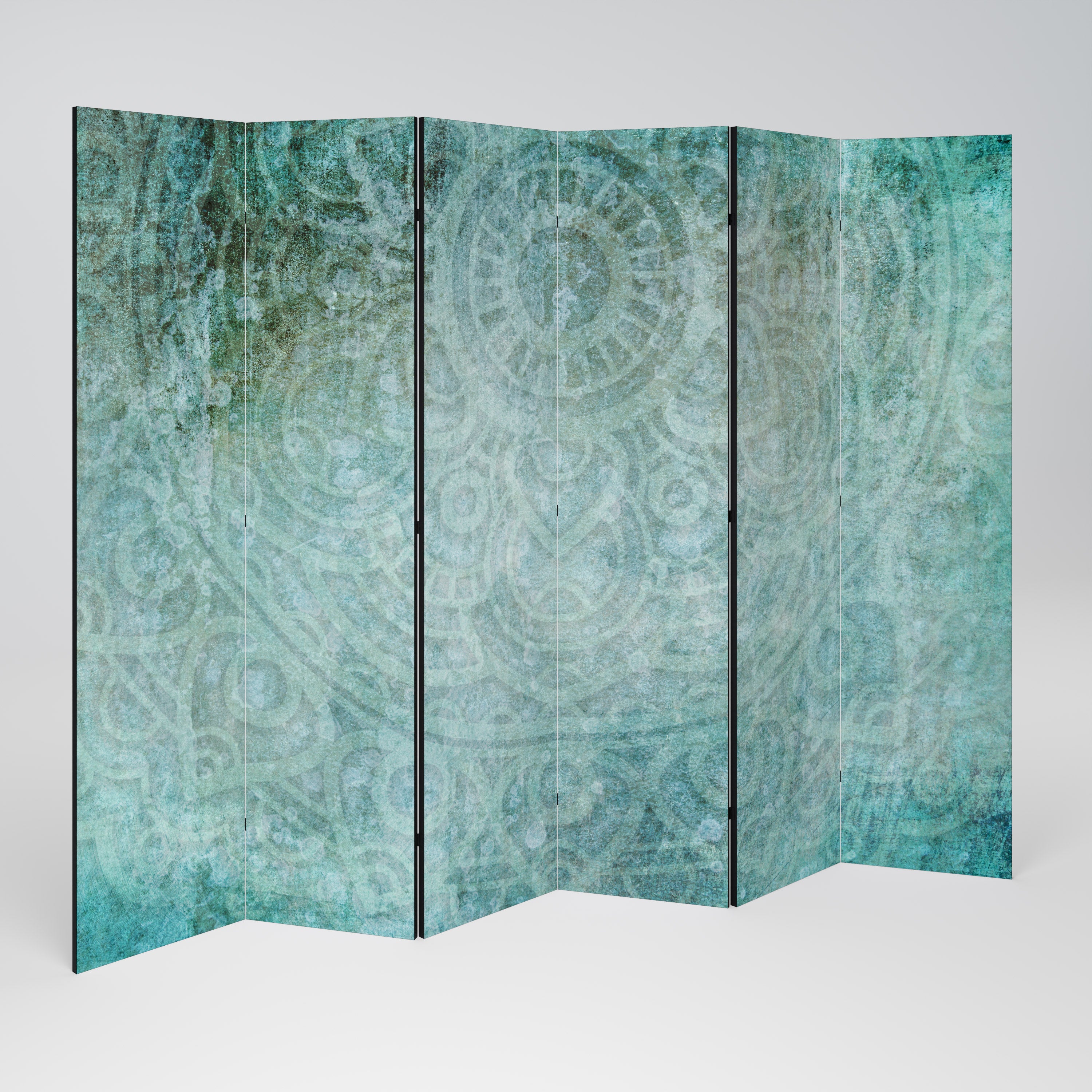 TIMELESS TEXTURAL TIDE 6-Panel Room Divider