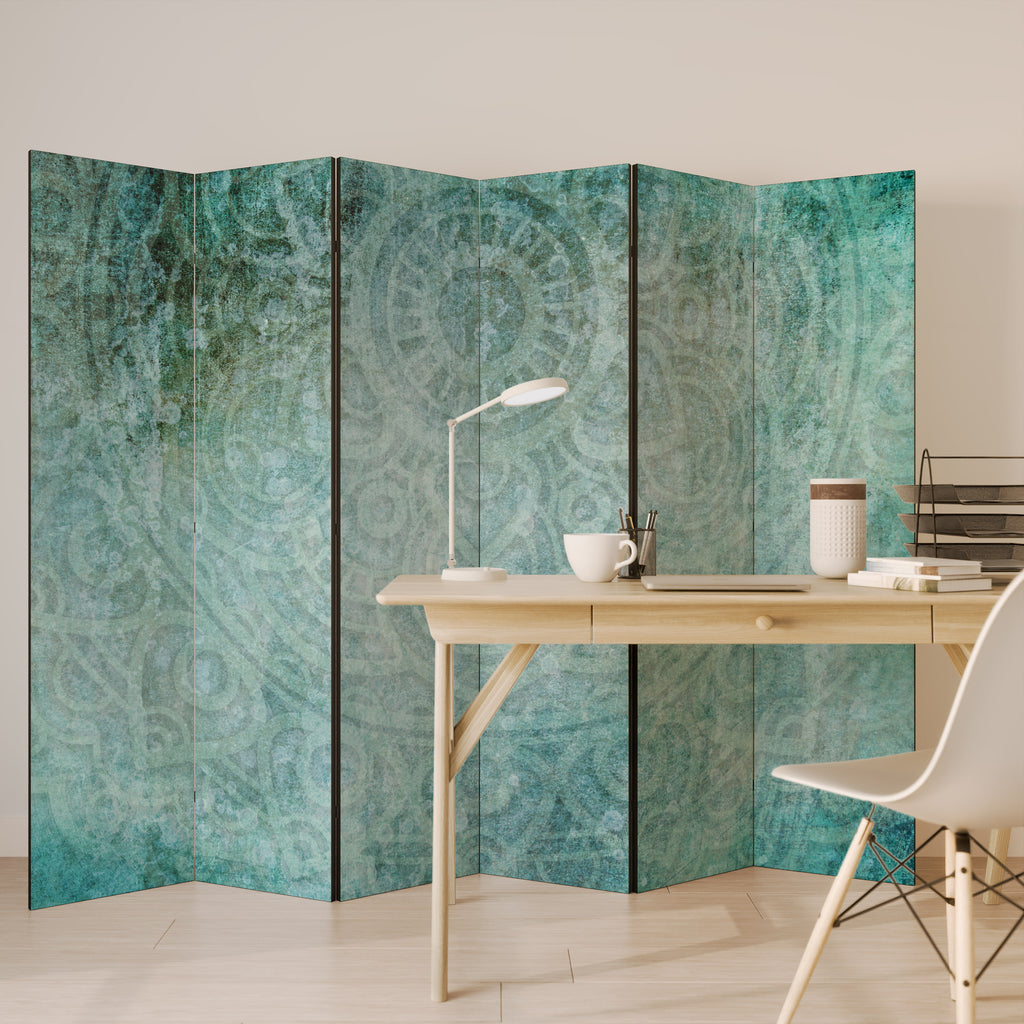 TIMELESS TEXTURAL TIDE 6-Panel Room Divider