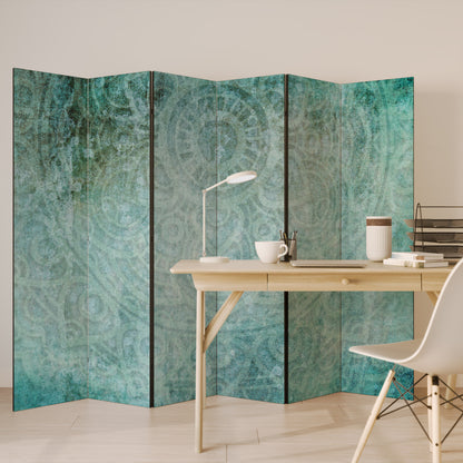 TIMELESS TEXTURAL TIDE 6-Panel Room Divider