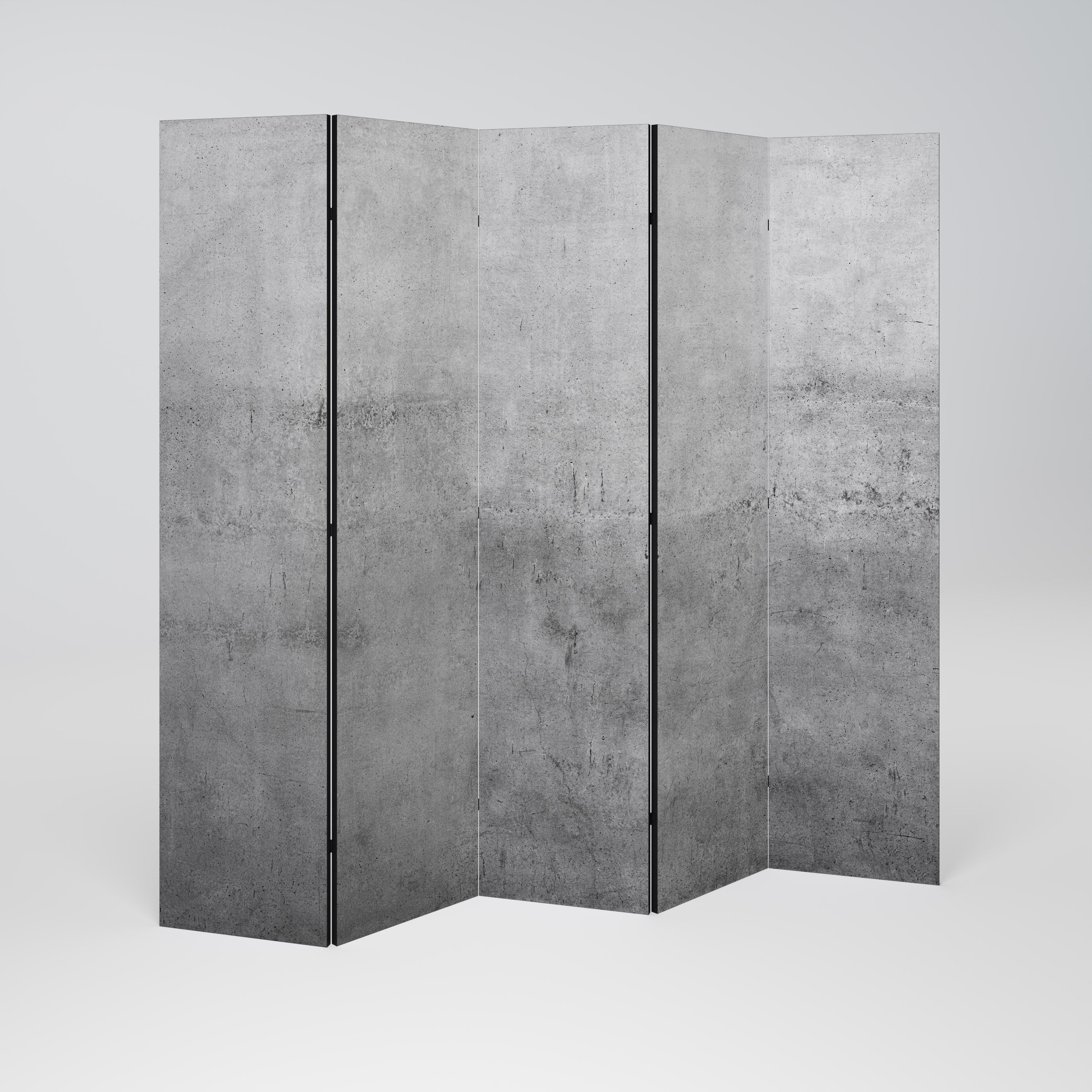SUBTLE SHADOWS DISPLAY 5-Panel Room Divider