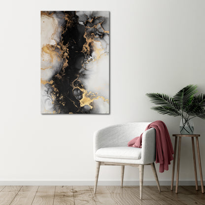 MARBLE OF TOMMORROW Vertical Canvas Print