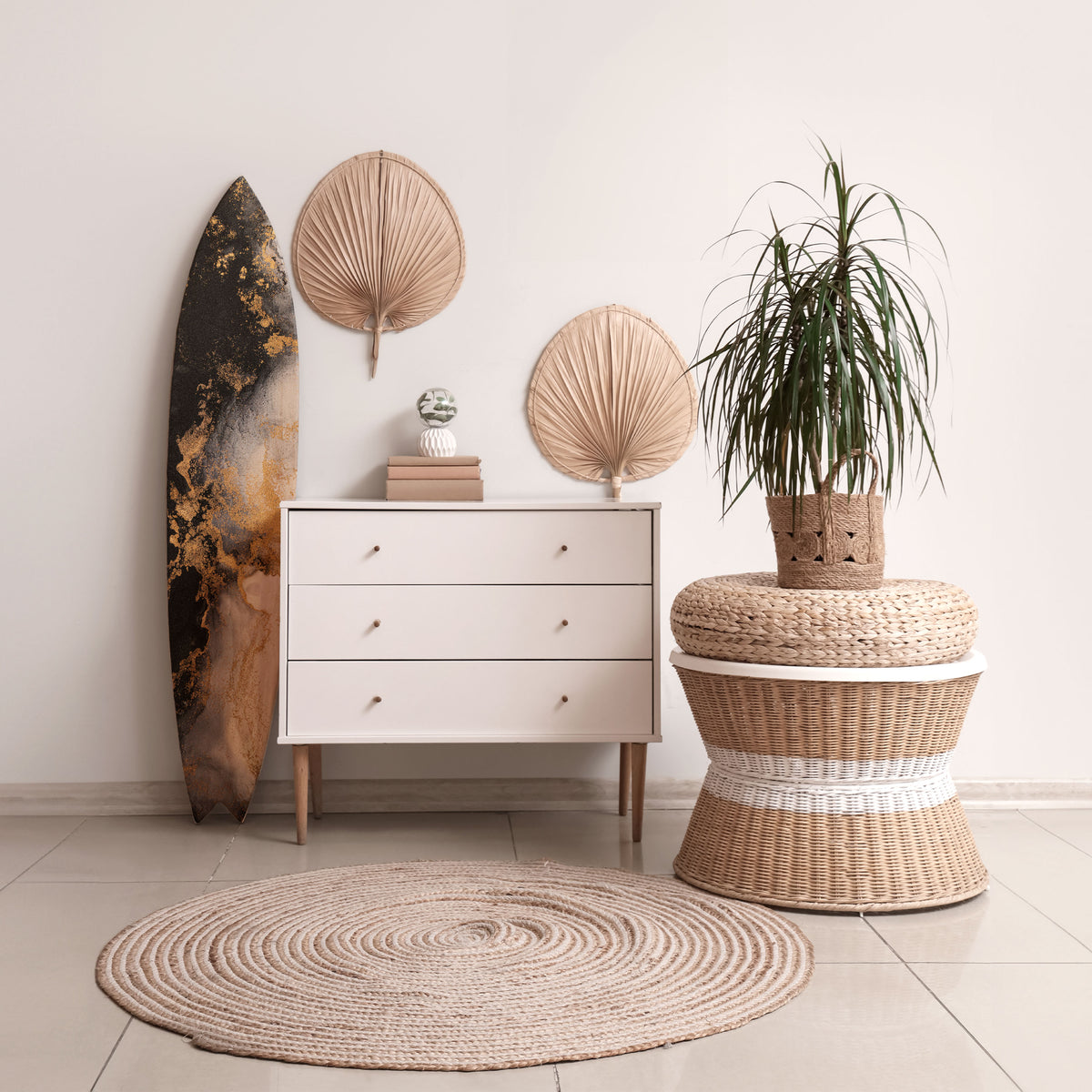 MARBLE OF TOMMORROW Surfboard Decorative Panel