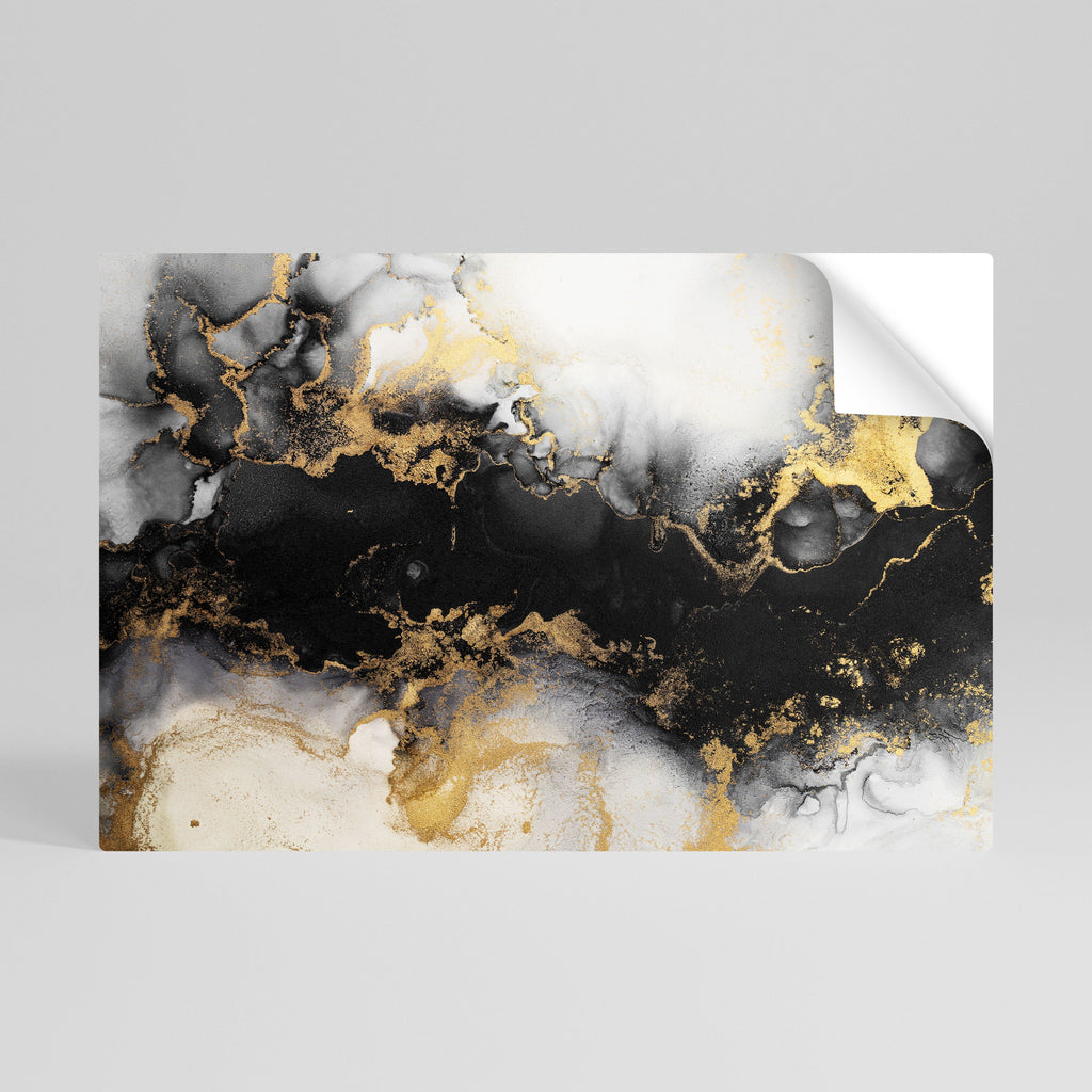 Affiche horizontale autocollante MARBRE DE DEMAIN