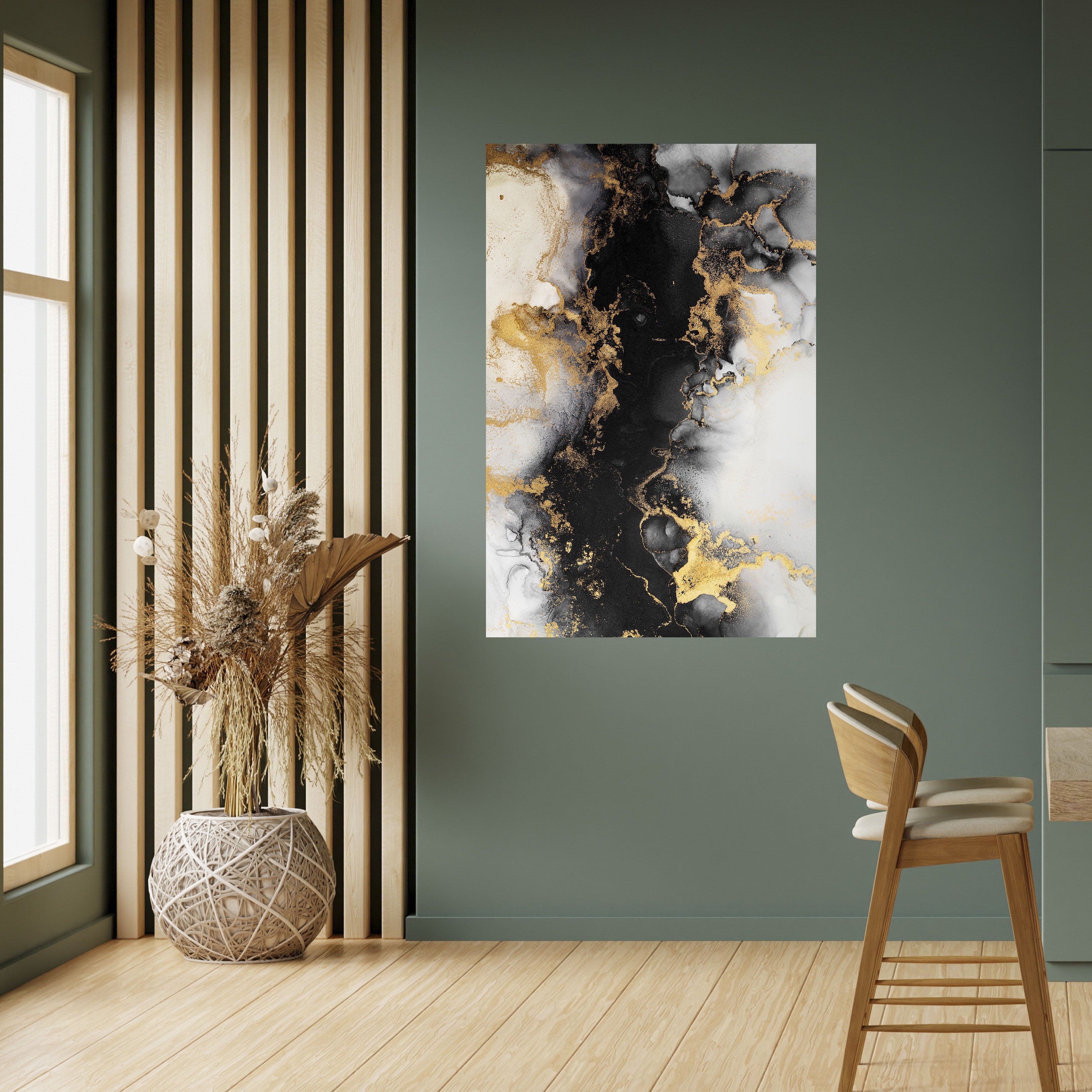 Affiche verticale autocollante MARBRE DE DEMAIN