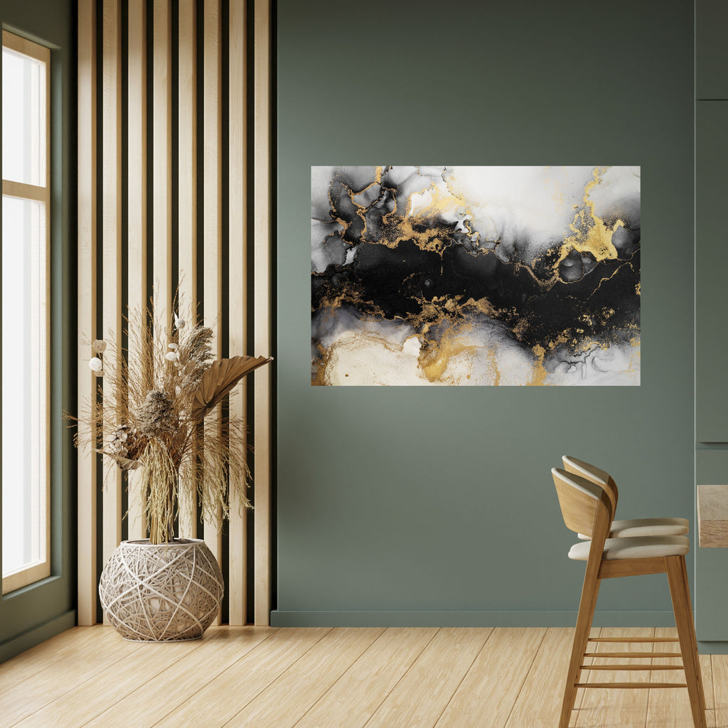 Affiche horizontale autocollante MARBRE DE DEMAIN