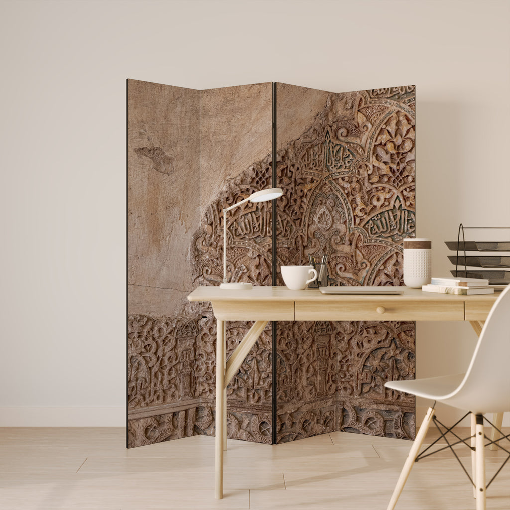ARABESQUE WHISPERS 4-Panel Room Divider