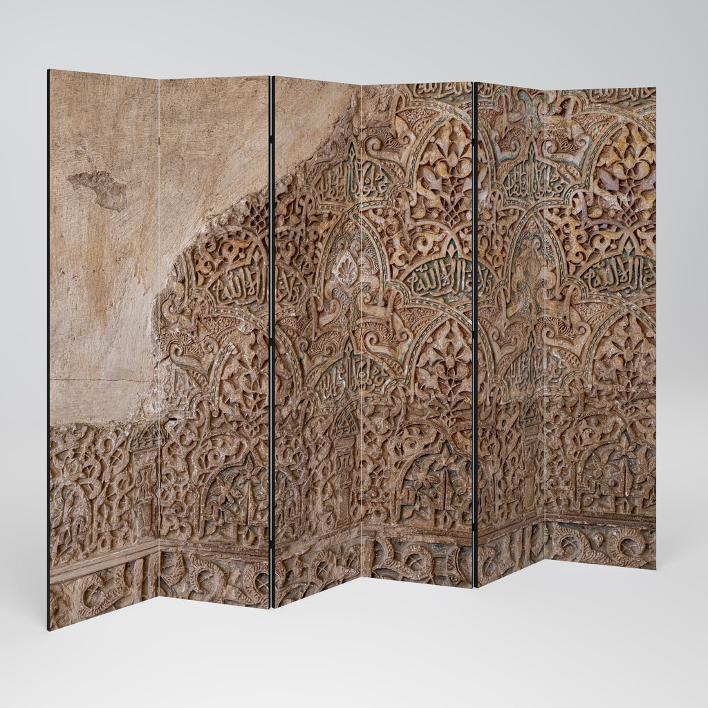 Paravent décoratif à 6 panneaux ARABESQUE WHISPERS