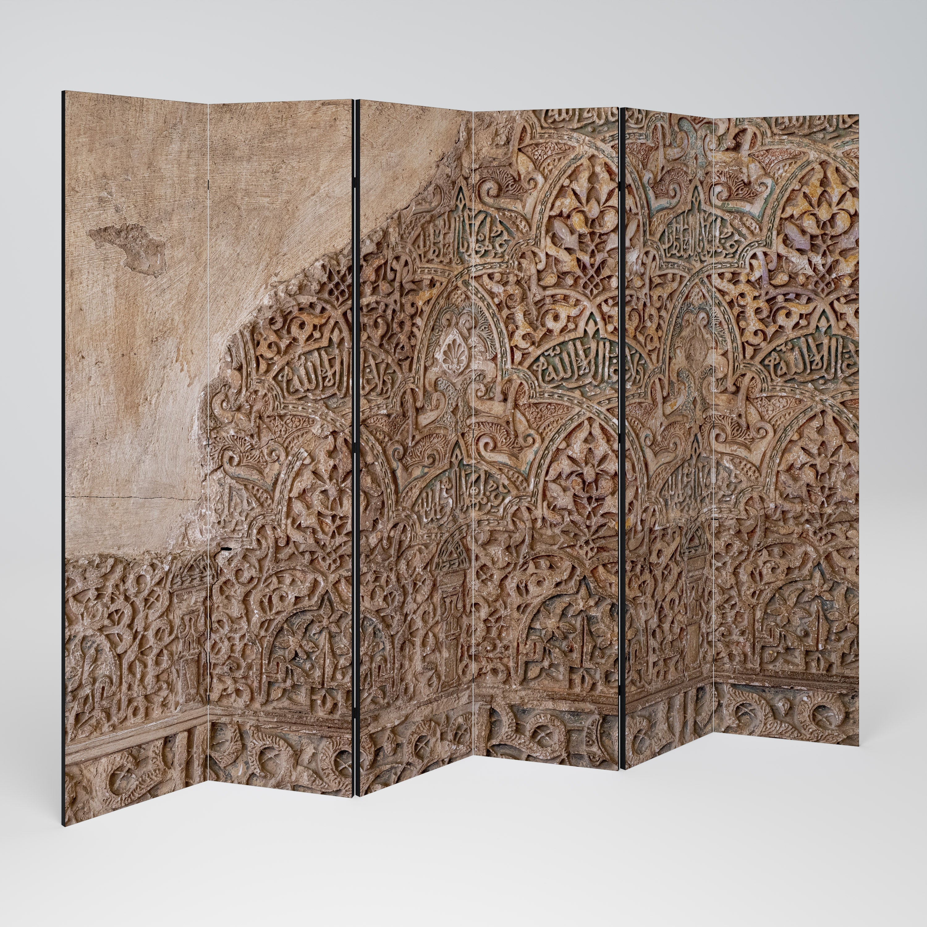 Paravent décoratif à 6 panneaux ARABESQUE WHISPERS