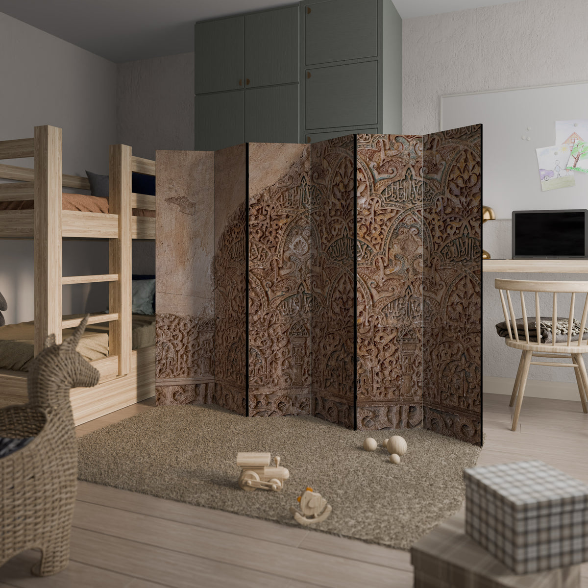 ARABESQUE WHISPERS 6-Panel Room Divider