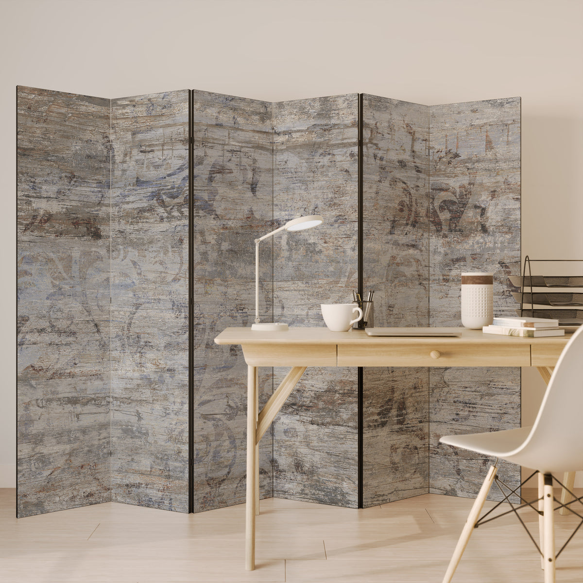 MYSTIC PATINA 6-Panel Room Divider