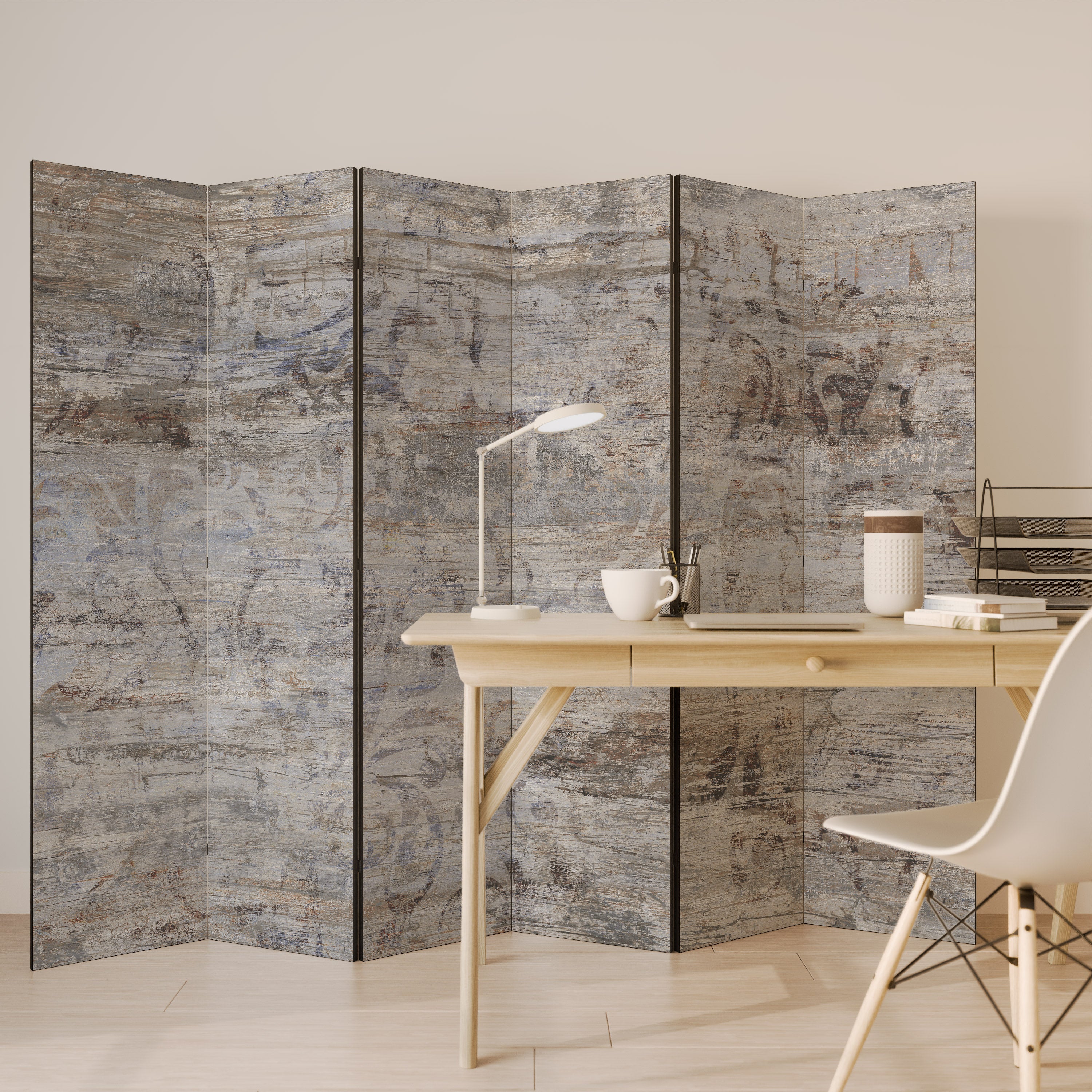 MYSTIC PATINA 6-Panel Room Divider
