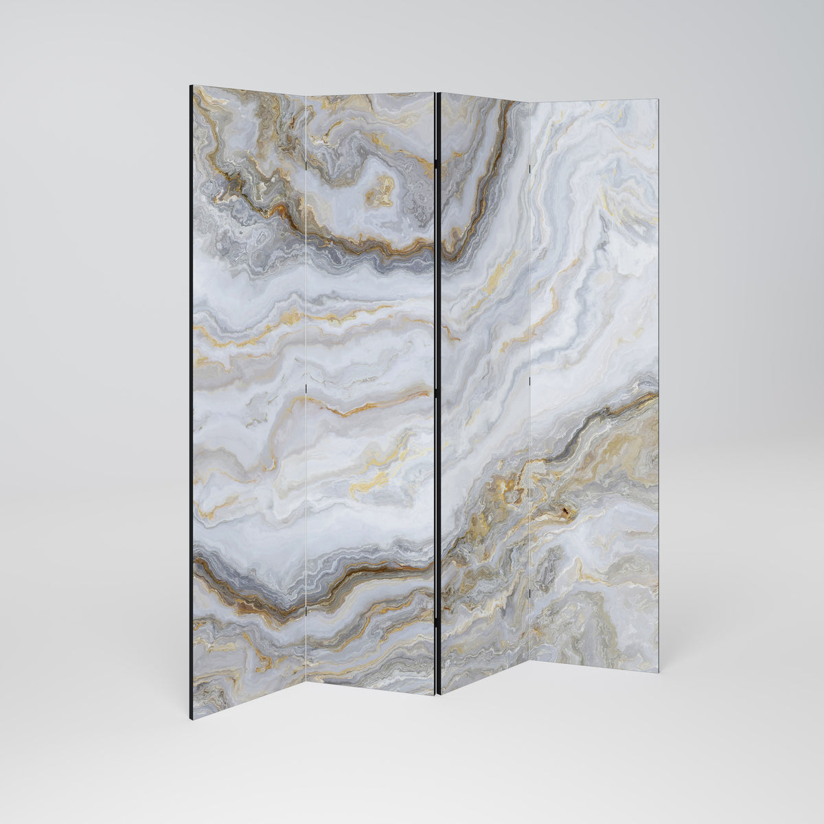 GOLDEN RIDGES 4-Panel Room Divider
