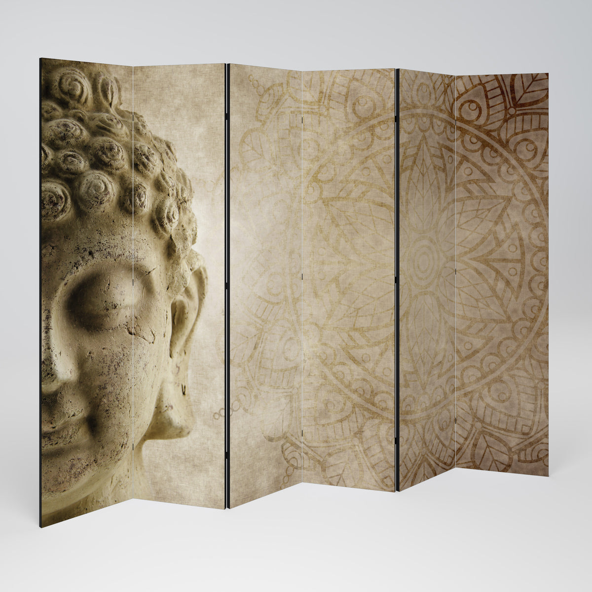 MYSTICAL MEDITATION SCENE 6-Panel Room Divider