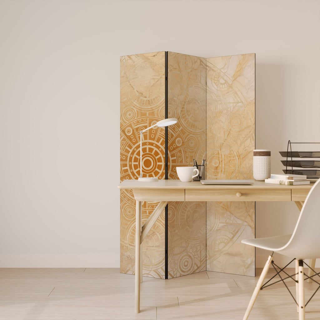 Séparateur de pièce décoratif à 3 panneaux UNTOLD MYSTERIES