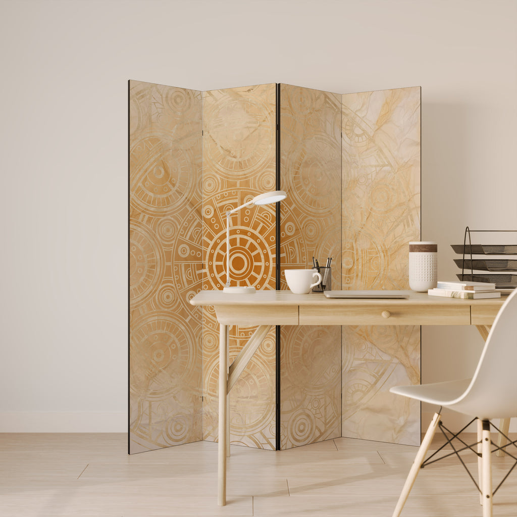 UNTOLD MYSTERIES 4-Panel Room Divider