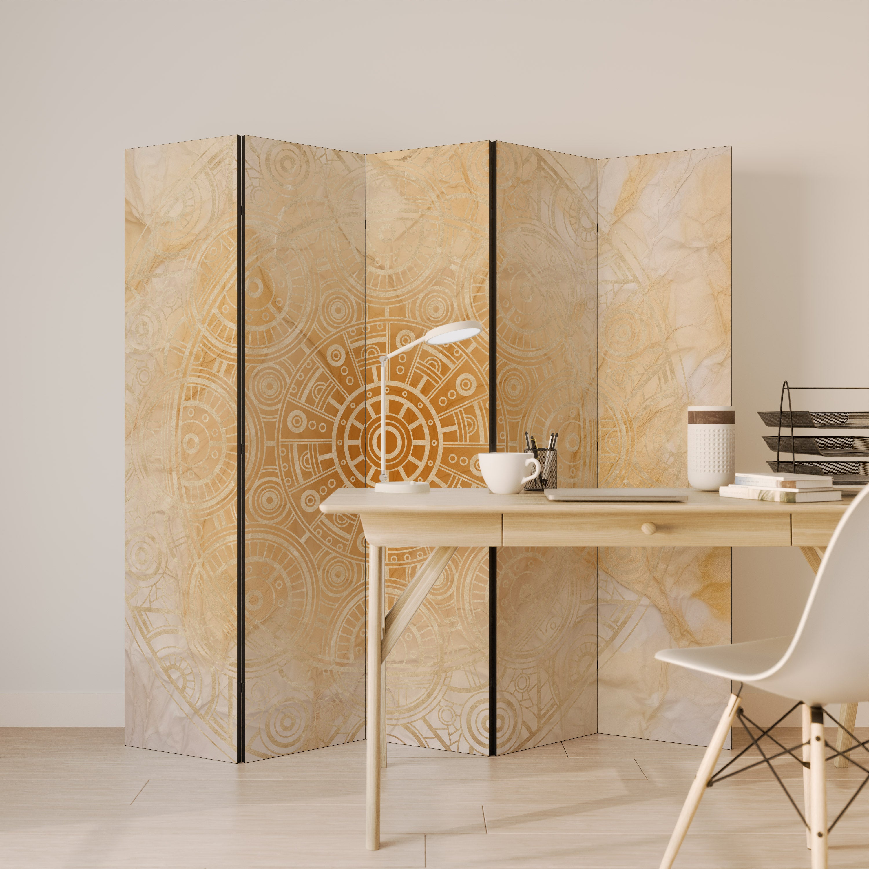 UNTOLD MYSTERIES 5-Panel Room Divider