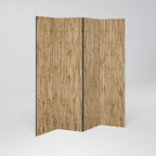 STRAW BOUND DELIGHT 4-Panel Room Divider
