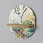 SUCCULENT WHIMSY Art Shelf